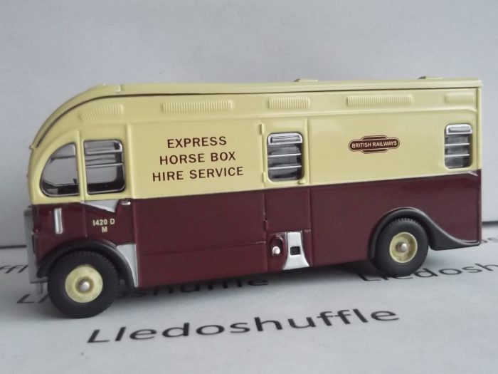 DG213003, Harrington Horsebox, British Railways Express Horse Box Hire Service