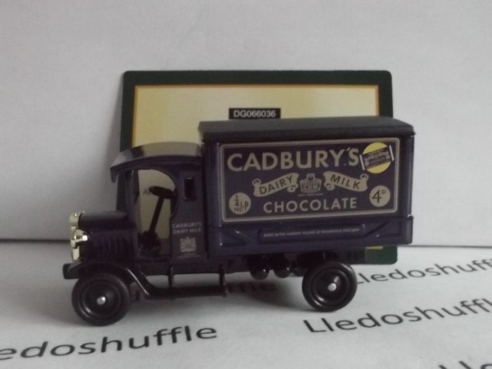 DG66036, Dennis Delivery Van, Cadbury's Dairy Milk Chocolate