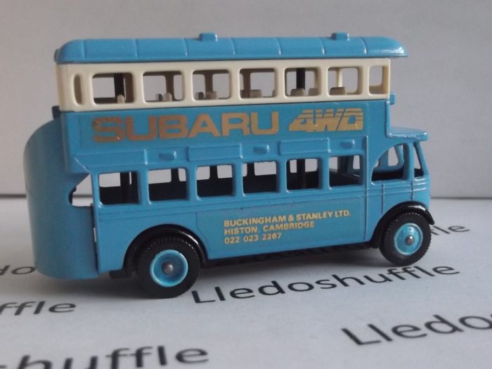 LP15065, AEC Regent Double Deck Bus, Buckingham & Stanley Ltd, Histon, Cambridge, SAAB-Subaru 4WD - Image 2