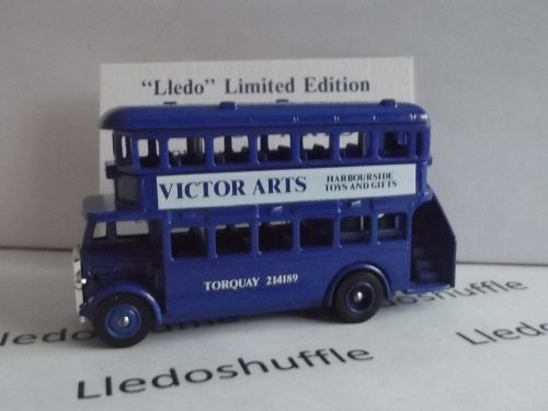 LP15171, AEC Regent Double Deck Bus, Victor Arts, Torquay