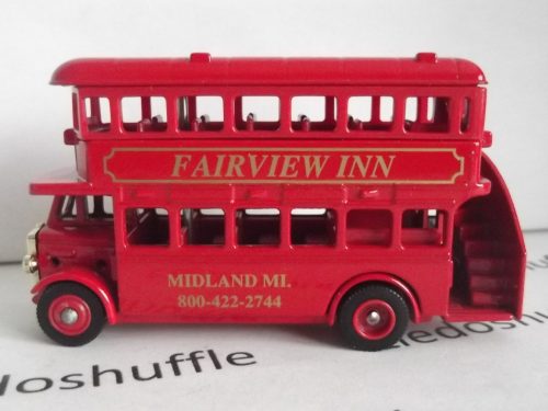 LP15183, AEC Regent Double Deck Bus, Midland MI, Fairview Inn
