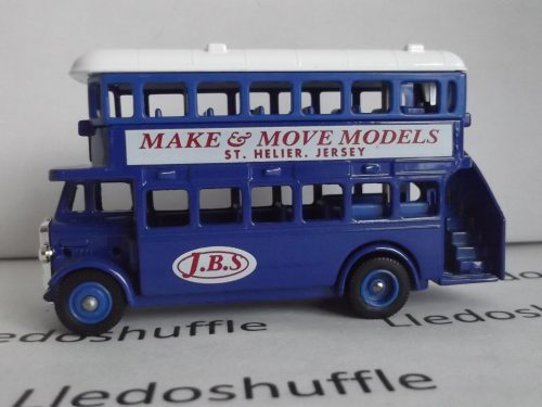 LP15186, AEC Regent Double Deck Bus, JBS, Jersey Bus Service, Make & Move Models
