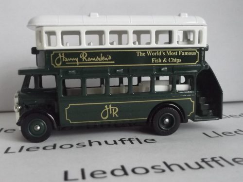 LP15198, AEC Regent Double Deck Bus, Harry Ramsden's, The World's Most Famous Fish & Chips