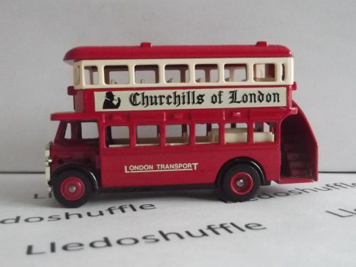 LP15208, AEC Regent Double Deck Bus, London Transport, Churchills of London