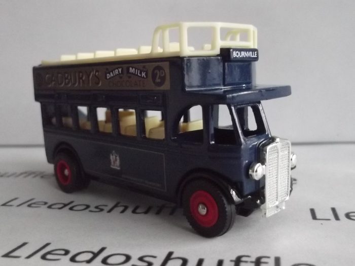 LP68-1001R, AEC Regent Open Top Bus, Birmingham City Transport, Cadbury's Dairy Milk Chocolate - Image 3