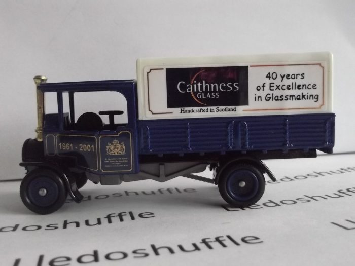 SP91-1003, Foden Steam Wagon, Caithness Glass, 40 years of Excellence in Glassmaking
