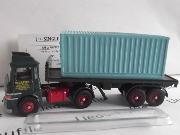 DG186014, ERF LV, W Carter (Haulage) Ltd, Melton, Suffolk