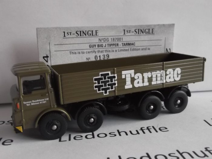DG187001, Guy Big J Tipper, Tarmac Roadstone Ltd, Bilston