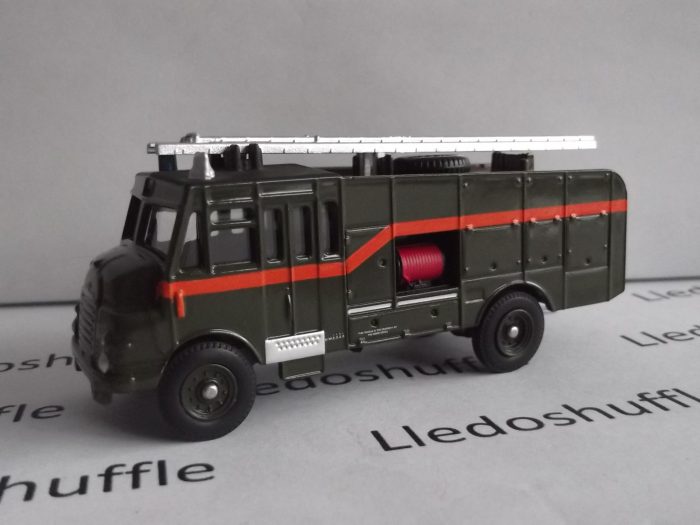 DG221000, Green Goddess Fire Vehicle, Operation Fresco