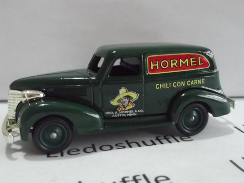 LP30023, Chevrolet Sedan Delivery Van, Hormel Chilli con Carne, Geo. A Hormel & Co., Austin, Minn, USA