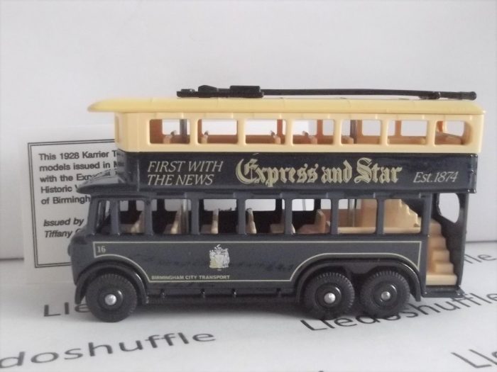 LP41089, Karrier E6 Trolley Bus, Birmingham City Transport, Express & Star
