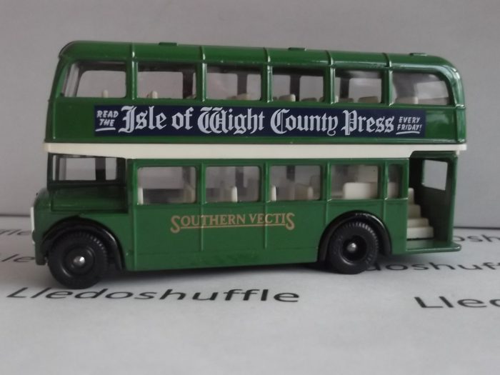 LP75007, Bristol LD6G Lodekka Double Deck Bus, Southern Vectis, Isle of Wight County Press
