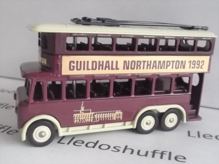 SP41017, Karrier E6 Trolley Bus, Welcome to Northampton, Guildhall Northampton 1992