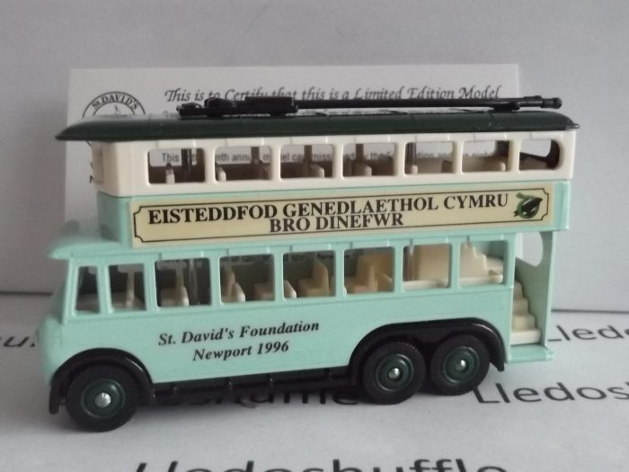 SP41035, Karrier E6 Trolley Bus, St David's Foundation, Newport 1996