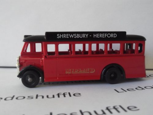 LP017, Code 3, AEC Regal Single Deck Bus, Midland, Shrewsbury - Hereford