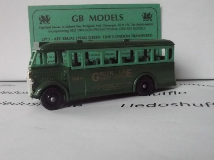 LP17092, AEC Regal Single Deck Bus, Green Line, London Transport