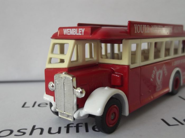 LP17127, AEC Regal Single Deck Bus, Liverpool Football Club, a Century of Success, You'll Never Walk Alone - Image 3