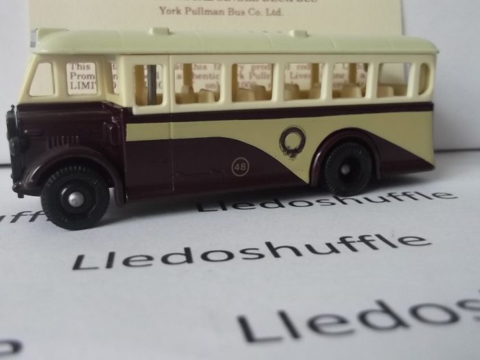 LP17128, AEC Regal Single Deck Bus, York Pullman Bus Co. Ltd