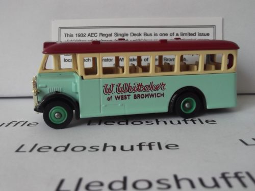 LP17148, AEC Regal Single Deck Bus, W Whittaker of West Bromwich