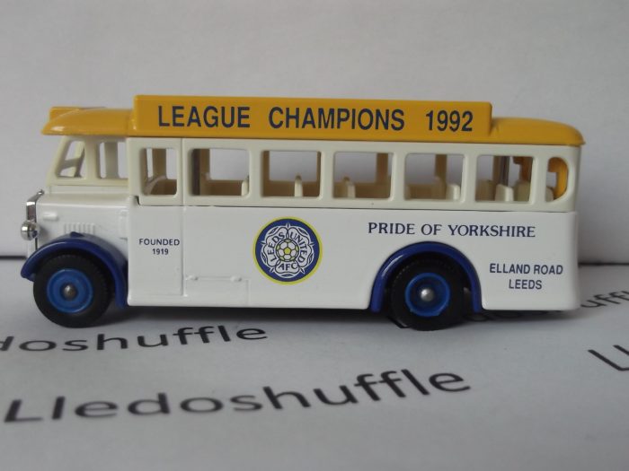 LP17187, AEC Regal Single Deck Bus, Leeds United A.F.C., Pride of Yorkshire, League Champions 1992