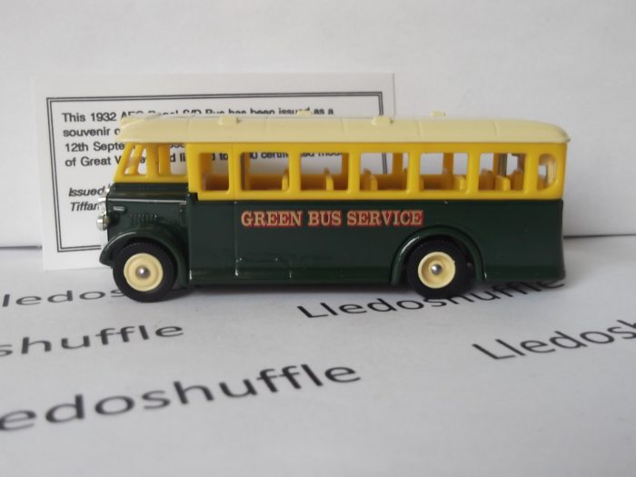 LP17192, AEC Regal Single Deck Bus, Green Bus Service