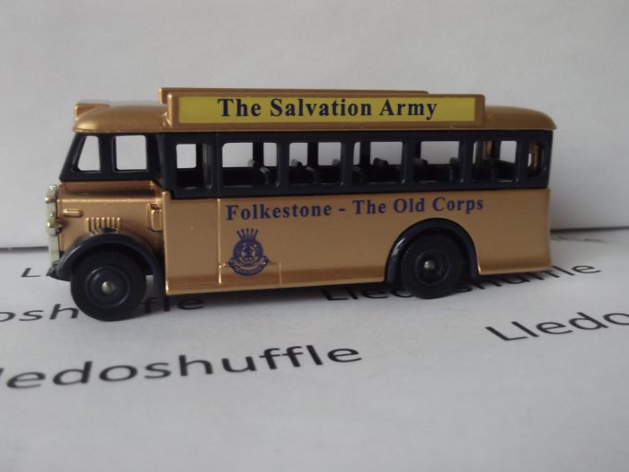 LP17222, AEC Regal Single Deck Bus, Folkestone, The Old Corps, Salvation Army