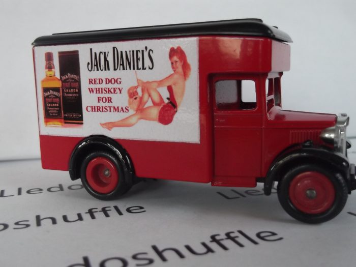 LP016, Code 3, Dennis Parcels Van, Jack Daniel's Red Dog Whiskey for Christmas - Image 2