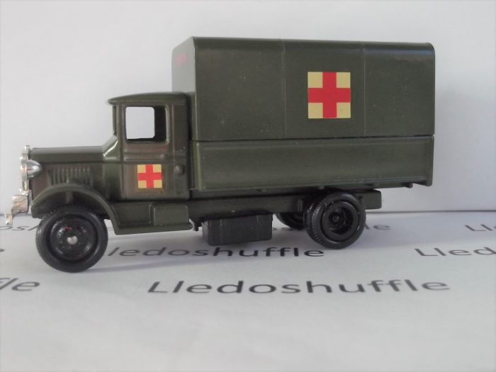 DG028, Code 3, Mack Canvas Back Truck, Army Ambulance