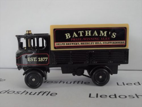 PV088, Code 3, Sentinel 4w Dropside Steam Wagon, Batham's Prize Winning Ales, Delph Brewery, Brierley Hill