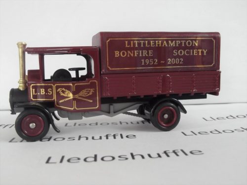 PV091, Code 3, Foden Steam Wagon, Littlehampton Bonfire Society 1952-2002