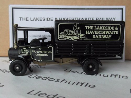 PV091, Code 3, Foden Steam Wagon, The Lakeside & Haverthwaite Railway 2001