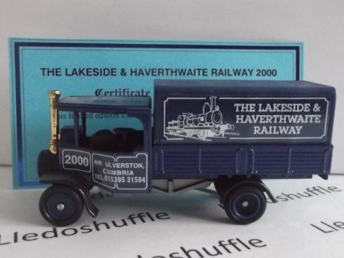 PV091, Code 3, Foden Steam Wagon, The Lakeside & Haverthwaite Railway 2000
