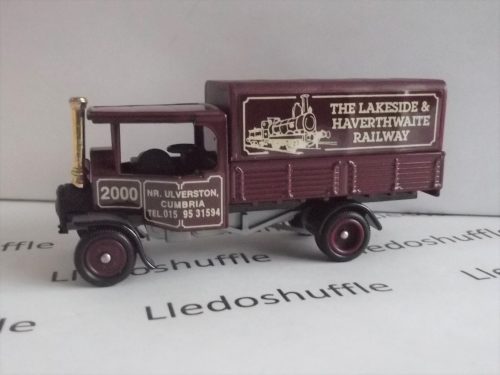PV091, Code 3, Foden Steam Wagon, The Lakeside & Haverthwaite Railway 2000