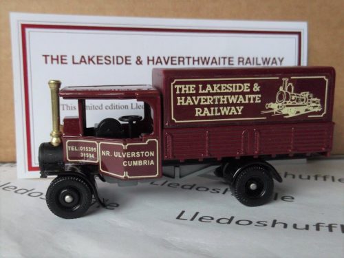 PV091, Code 3, Foden Steam Wagon, The Lakeside & Haverthwaite Railway 2003