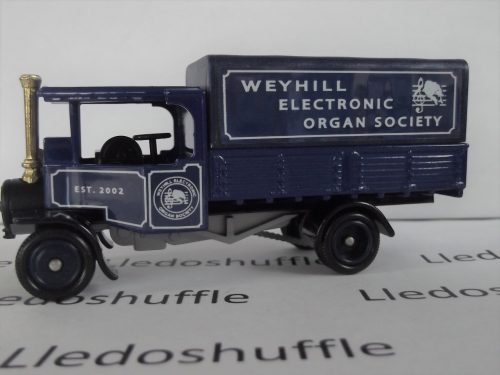 PV091, Code 3, Foden Steam Wagon, Weyhill Electronic Organ Society, Andover