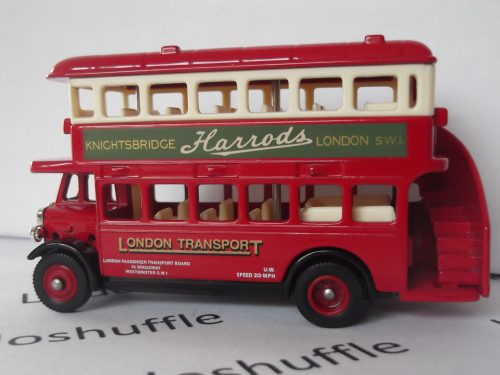 DG15028, AEC Regent Double Deck Bus, London Transport, Harrods