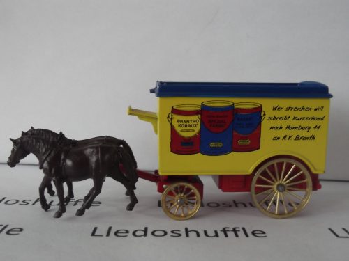 LP11004, Horse Drawn Removal Van, Brantho Korrux, Branthe-Chemie