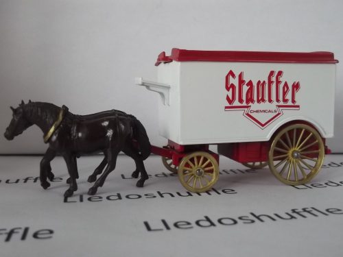 LP11008, Horse Drawn Removal Van, Stauffer Chemicals