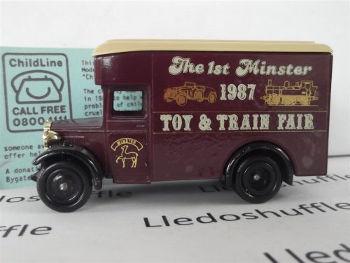 LP16050, Dennis Parcels Van, The 1st Minster Toy & Train Fair 1987