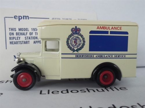 LP16079, Dennis Parcels Van, Derbyshire Ambulance Service