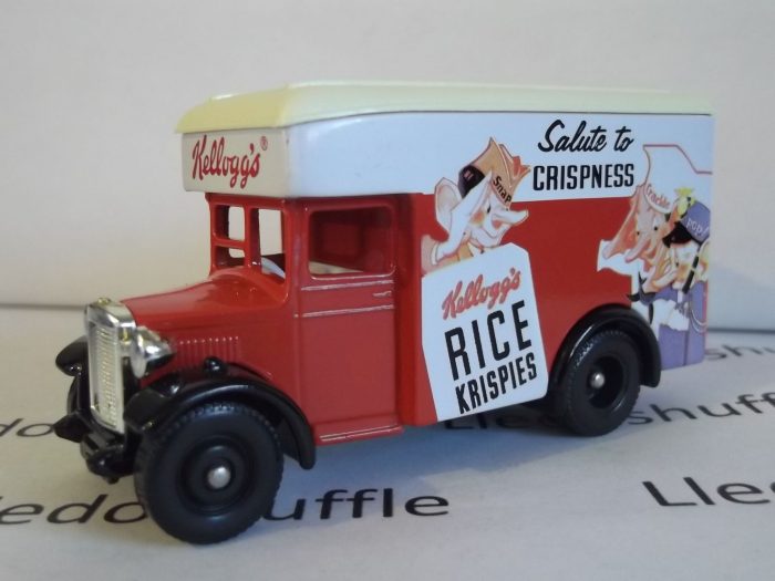 Kelloggs Rice Krispies, 4 piece set, Model T Ford Van, Dennis Parcels Van, Chevrolet Van & Morris Parcels Van, KG4004 - Image 3