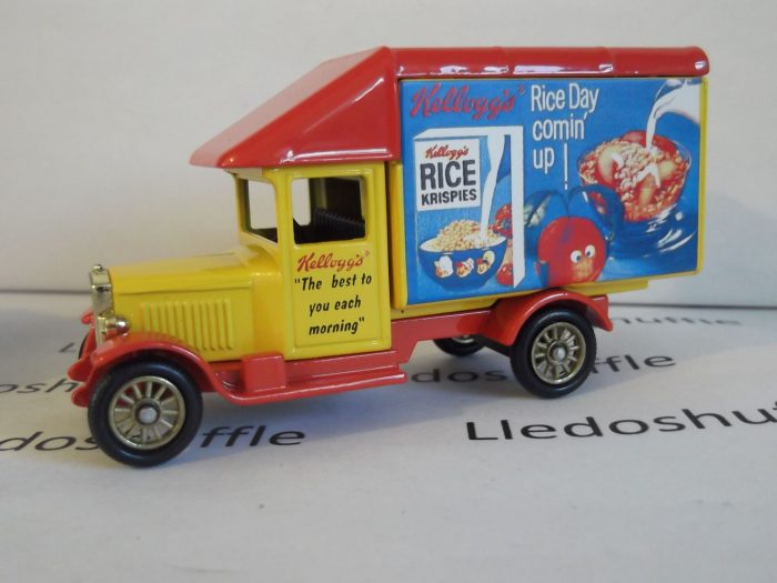 Kelloggs Rice Krispies, 4 piece set, Model T Ford Van, Dennis Parcels Van, Chevrolet Van & Morris Parcels Van, KG4004 - Image 5