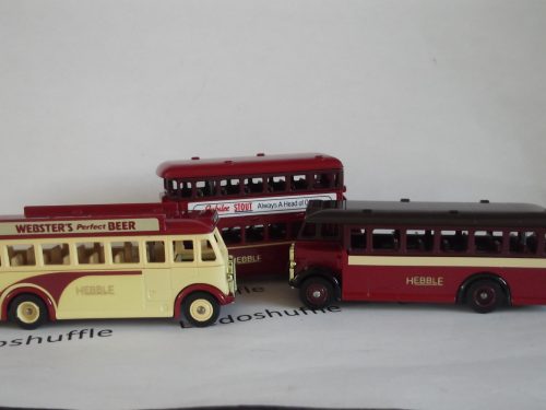 Hebble Buses, 3 piece set, HEB1003