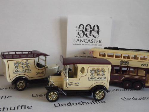 Lancaster 800 Charter Anniversary, 3 piece set, LAN800b, destination Preston