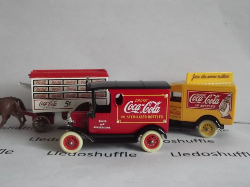 Coca Cola Vehicle Collection, 3 piece set, CC1003