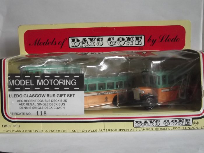Glasgow Model Motoring, 3 piece set, Dennis Coach, AEC Regent Bus, AEC Regal Bus, MM3003 - Image 5