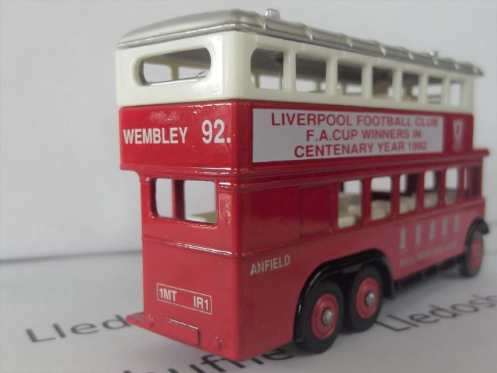 LP49025, AEC Renown Double Deck Bus, Liverpool Football Club, F.A. Cup Winners, Centenary Year Wembley 1992 - Image 2