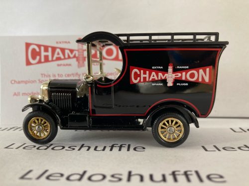 LP50176, Bull Nose Morris Van, Champion Spark Plugs