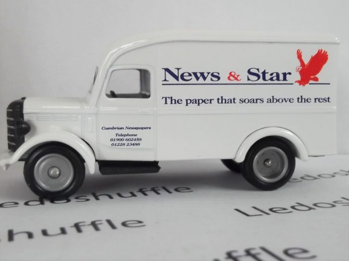 LP63012, Bedford 30cwt Delivery Van, Cumbrian Newspapers, News & Star, Carlisle