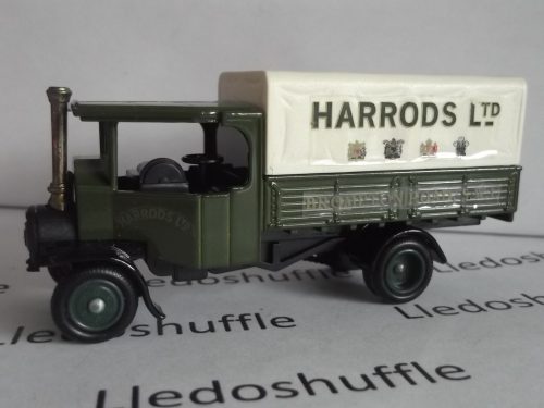 Lledo Pre-Production DG91, Foden Steam Wagon, Harrods, Brompton Road, S.W.1